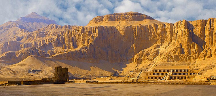 Temple of Queen Hatshepsut, Valley of the Kings, Egypt, Africa