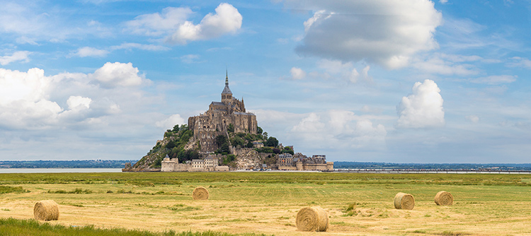 Mont Saint Michel, Normandy, France, Europe