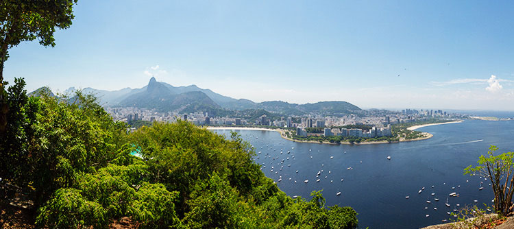 Rio de Janeiro, Brazil coast, South America