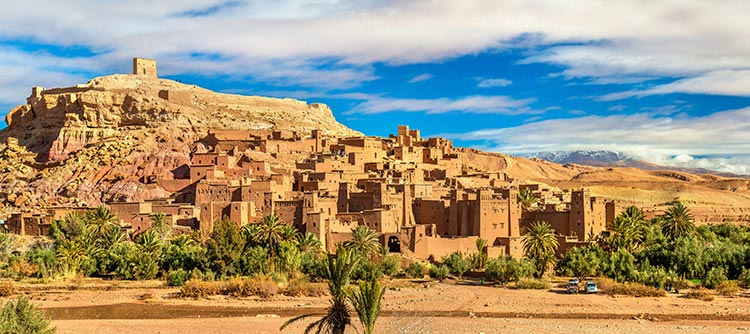 UNESCO-listed Kasbah Ait Ben Haddou, Morocco