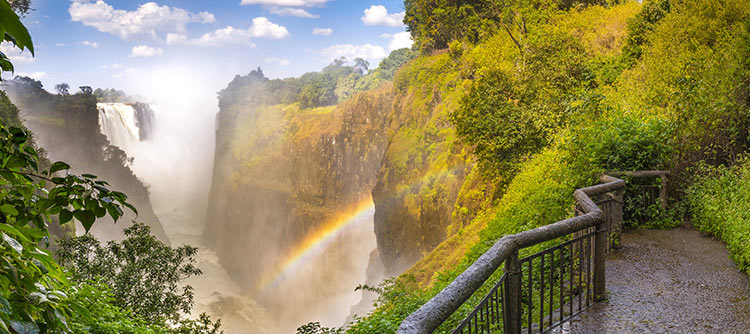 Panorama, Victoria Falls, Zimbabwe, Africa
