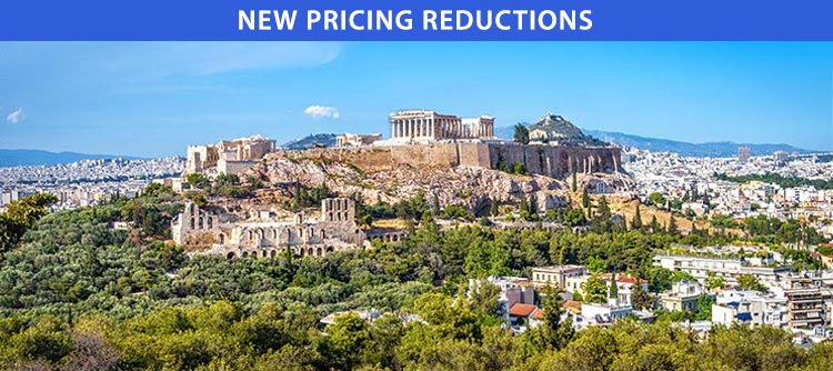 Enjoy a whopping 9 UNESCO sites, including the historical Acropolis in Athens, Greece