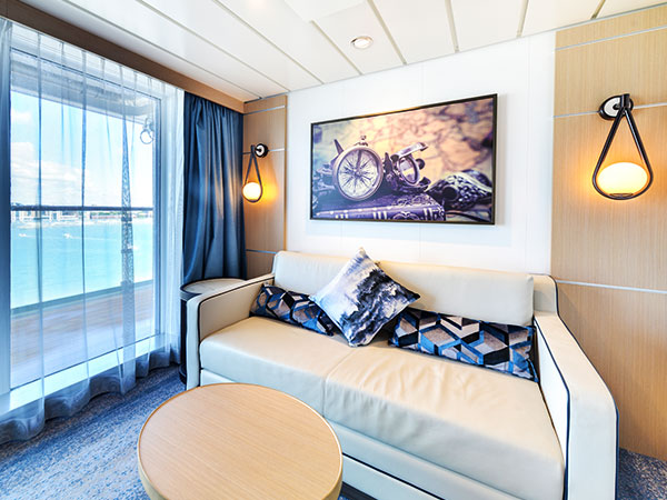 Ocean Explorer, Category ES, Explorer Suite, View of Living Area