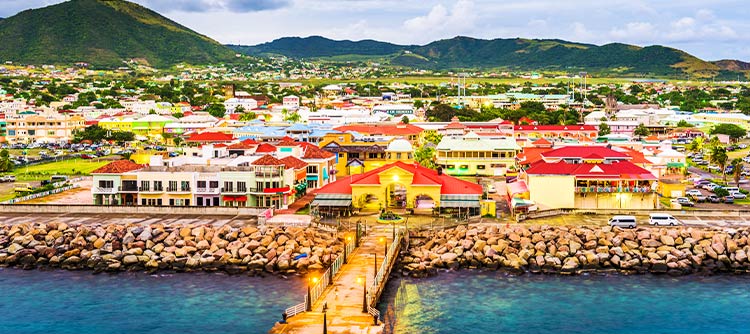 Take in the lush beauty and turquoise waters of St. Kitts during a scenic open-air train ride